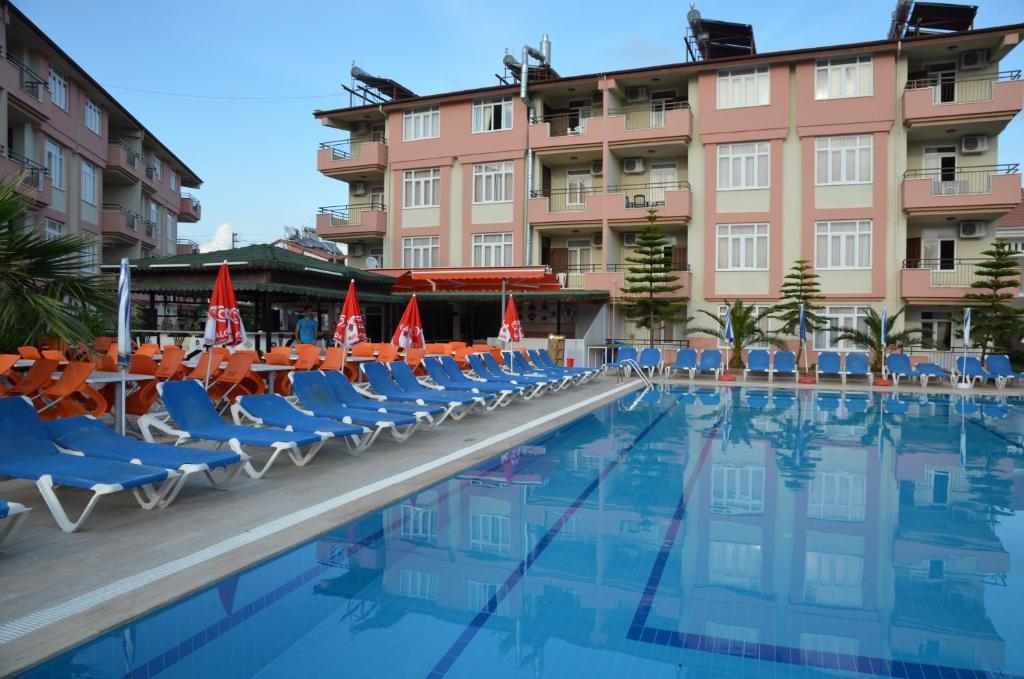 Andros Family Club Aparthotel Side Exterior foto