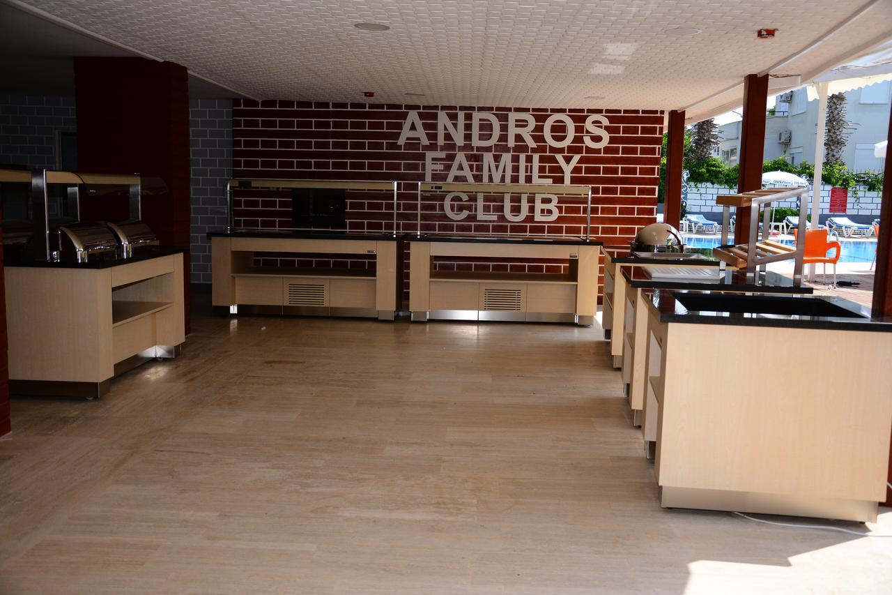 Andros Family Club Aparthotel Side Exterior foto